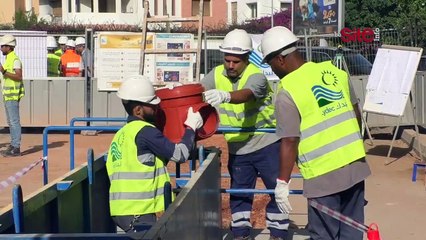 Casablanca_ le réseau d’assainissement liquide du boulevard Aïn Taoujtate en cours de renouvellement