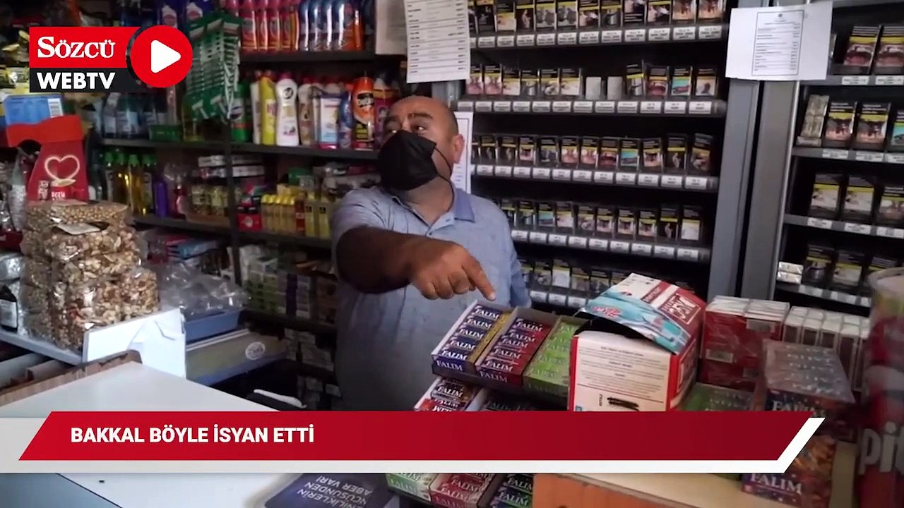 Bakkal esnafı böyle isyan etti: Pankart asacağım buraya. ‘Hiçbir AKP’li vekil buraya giremez’, diyeceğim