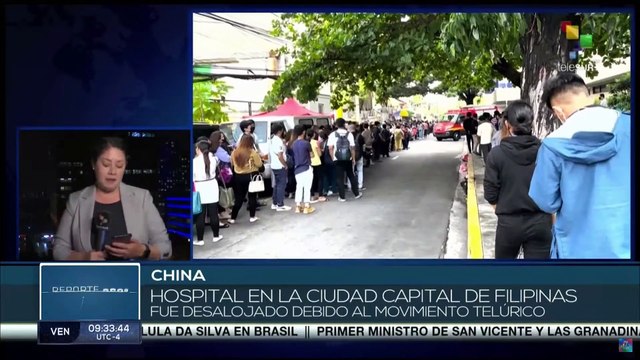 Intenso terremoto en Filipinas provoca graves daños humanos y materiales