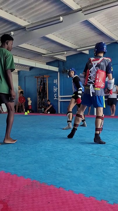 Taekwondo Training Knockout