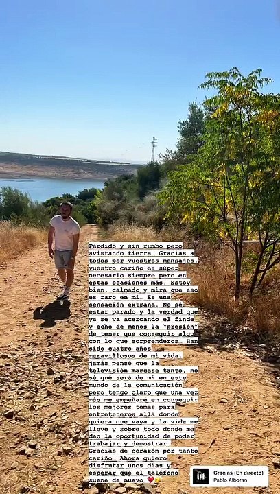 Mensaje de José Antonio Avilés tras el adiós de 'Viva la vida'