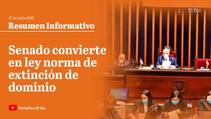 Embajada EE.UU apoya Ley Extinción Dominio aprobada por el Senado