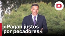 Sánchez evita condenar a Chaves y Griñán «No se han llevado ni un euro. Pagan justos por pecadores»