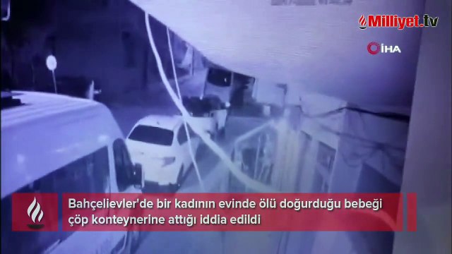 Banyoda gizlice doğurdu, bebeğini çöpe attı!