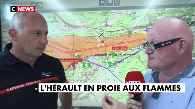Eric Florès : «Actuellement le feu est clairement fixé»