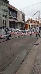 Manifestación ahorristas frente al Juzgado Federal