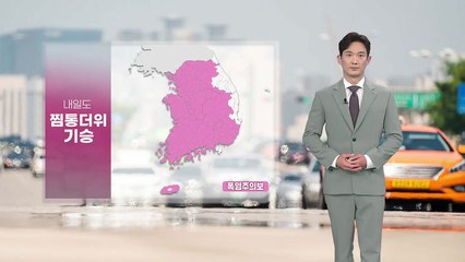 [날씨] 내일도 찜통더위 기승...영서·충남·남부 내륙 소나기 / YTN