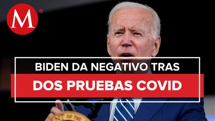 Joe Biden da negativo a covid-19 tras contagio
