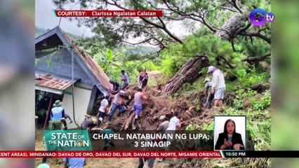 Pagyanig ng lindol sa Urdaneta City, nakuhaan ng CCTV | SONA