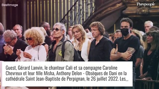 Obsèques de Dani : Anthony Delon dévasté, je ne trouve pas les mots