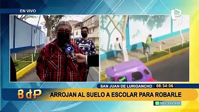 SJL: escolares son el nuevo blanco de la delincuencia