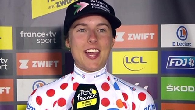 Tour de France Femmes 2022 - Femke Gerritse : In every climb there are a lot of people with the same jersey as me, it's really special