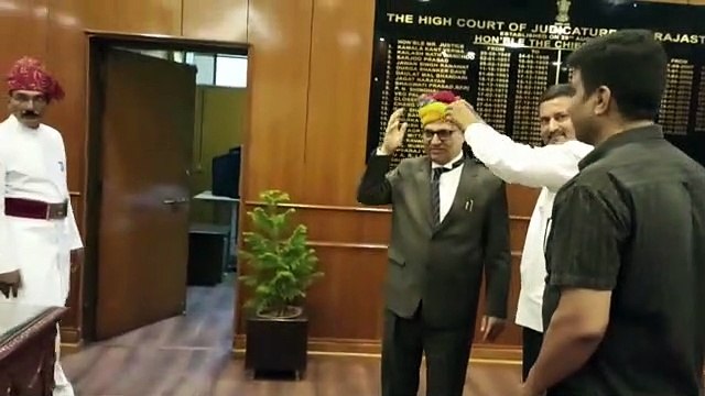 हाईकोर्ट चीफ जस्टिस एसएस शिंदे का आज जयपुर में रहा आखिरी कार्यदिवस, हुआ सम्मान