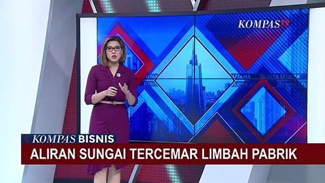 Sungai Cileungsi Tercemar Limbah Pabrik, Baunya Menyengat Menyebabkan Mata Perih dan Batuk!