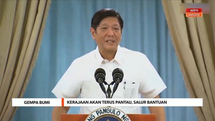 Gempa Bumi | Kerajaan akan terus pantau, salur bantuan