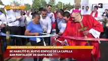 Se habilitó el nuevo edificio de la capilla San Pantaleón de Santa Ana