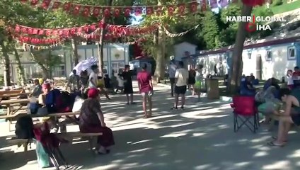 Zonguldak'ta taşan kanalizasyon deniz sularına karışınca halk plajı kapatıldı