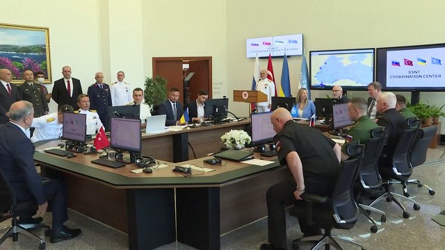 Ucrania anuncia que sus puertos para exportar cereales reanudan actividades