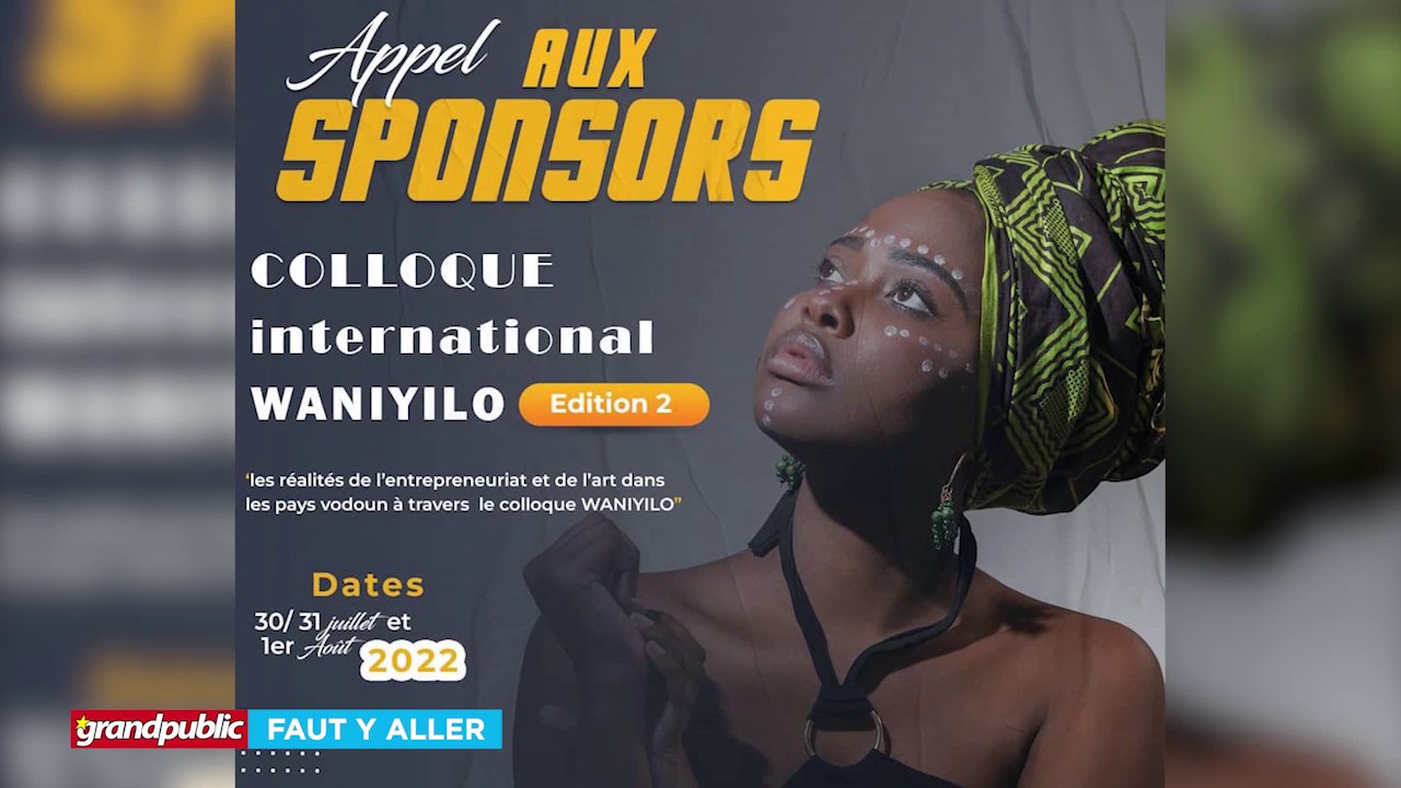 L'ENTREPRENEURIAT ET L'ART DANS LES PAYS VODOUN ! COLLOQUE INTERNATIONAL WANIYILO 2.0