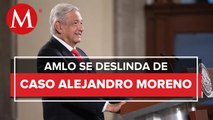 “No es asunto mío”: AMLO sobre denuncias de Alejandro Moreno en el extranjero