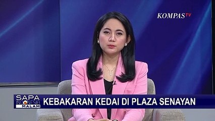 Gerai Minuman di Mal Plaza Senayan Jakarta Terbakar!