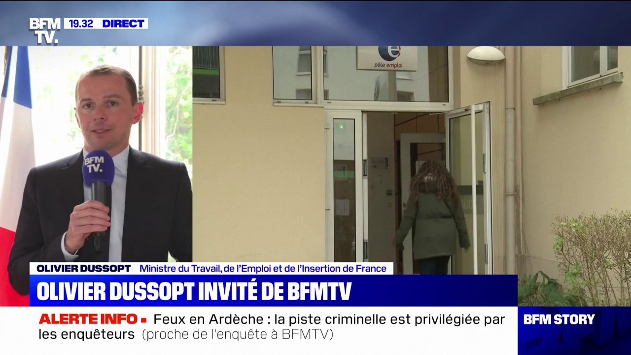 Olivier Dussopt, ministre du Travail, du Plein emploi et de l’Insertion: "nous devons faire en sorte que l'assurance chômage soit incitative pour le retour à l'emploi"