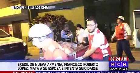 Ex-alcalde de Nueva Armenia asesina a su esposa y luego intenta suicidarse y otros sucesos