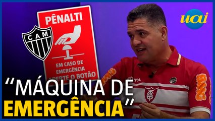 Galo: Cuca voltou com o botão de pênalti, diz Toledo