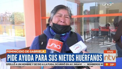 La madre de Gabriela Yujra llegó a Cochabamba para reclamar el cadáver de su hija
