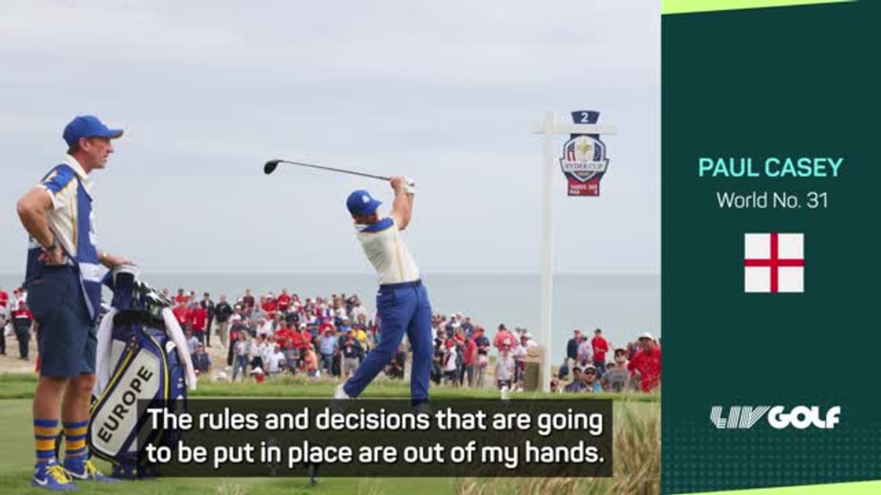 New LIV star Casey shares concerns over Ryder Cup future