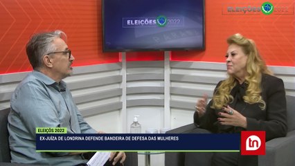 Ex-juíza de Londrina defende bandeira de defesa das mulheres; veja