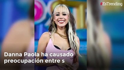 ¿Problemas alimenticios? Critican en redes a Danna Paola por “extrema delgadez”
