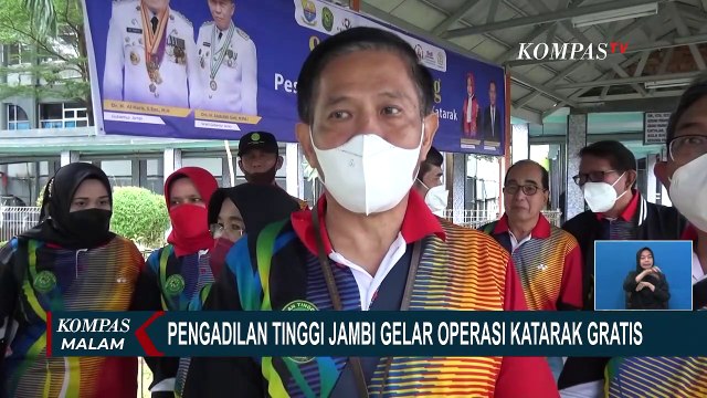Pengadilan Tinggi Jambi Gelar Operasi Katarak Gratis di Rumah Sakit Umum Daerah Raden Mattaher