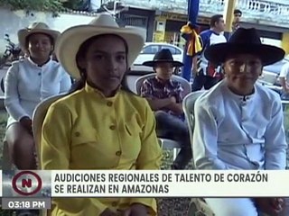 14 jóvenes audicionan para el concurso Talento de Corazón en el estado Amazonas