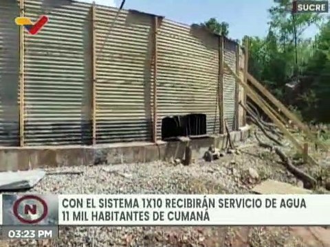 Sucre | 1x10 del Buen Gobierno beneficia a 11 mil habitantes de Cumaná con agua potable