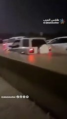 مشاهد تاريخية.. 170 ملم من الأمطار هطلت على الفجيرة