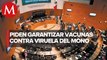 Senadores de MC piden garantizar vacunas para prevenir la viruela del mono