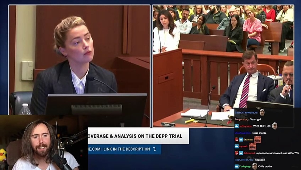 Johnny Depp Lawyer PROVES Amber Heard Abused Former Partner _ Asmongold Reacts