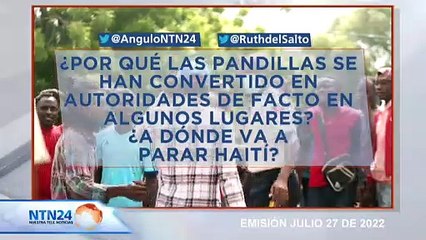 Haití, entre el abandono, la violencia y la desesperación por huir.