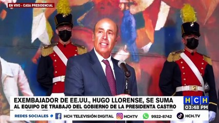 Exembajador de EEUU, Hugo Llorens, se estaría sumando al equipo de trabajo de Xiomara Castro