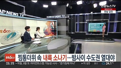 [날씨클릭] 찜통더위 속 내륙 소나기…밤사이 수도권 열대야