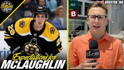 Expectations for Marc McLaughlin This Season | Bruins Expectations