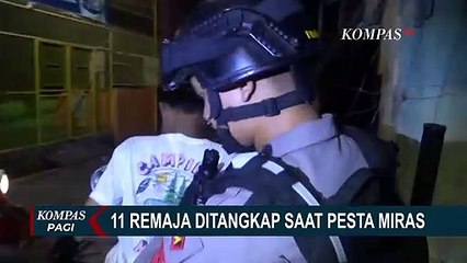 Télécharger la video: Dicurigai Hendak Tawuran, Polisi Amankan 11 Remaja di Makassar saat Pesta Miras!