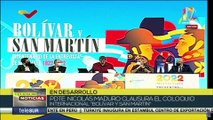 Pdte. de Venezuela encabeza el acto de clausura del Coloquio Internacional Bolívar y San Martín