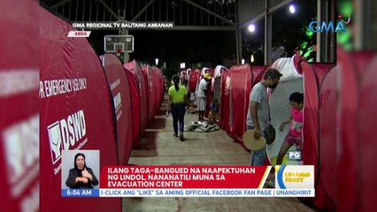 Ilang taga-Bangued na naapektuhan ng lindol, nananatili muna sa evacuation center | UB