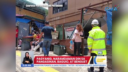 Pagyanig, naramdaman din sa Pangasinan, Baguio, at Benguet | UB