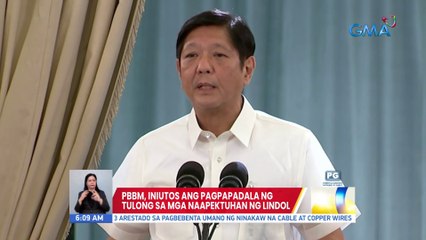 PBBM, iniutos ang pagpapadala ng tulong sa mga naapektuhan ng lindol | UB