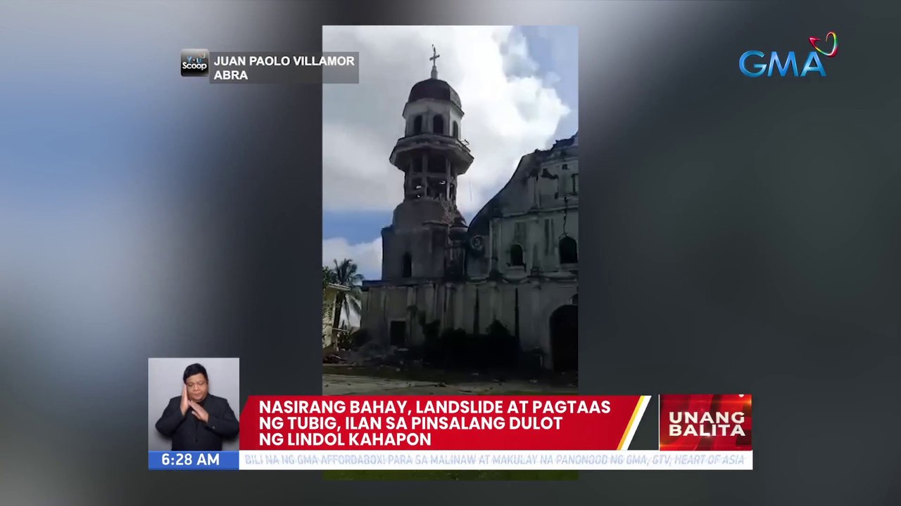 Nasirang bahay, landslide at pagtaas ng tubig, ilan sa pinsalang dulot ng lindol kahapon | UB