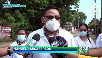 Más familias de Ciudad Sandino son inmunizadas contra la Covid-19