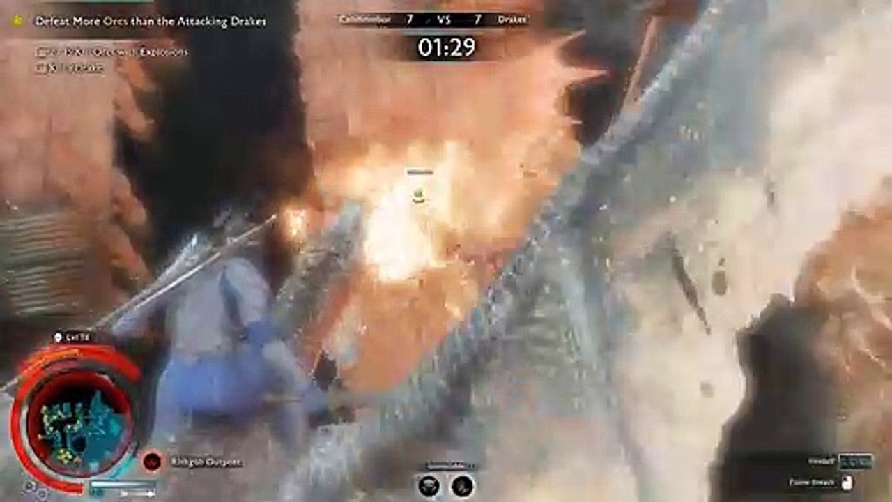 Mounting the Drakes is fun